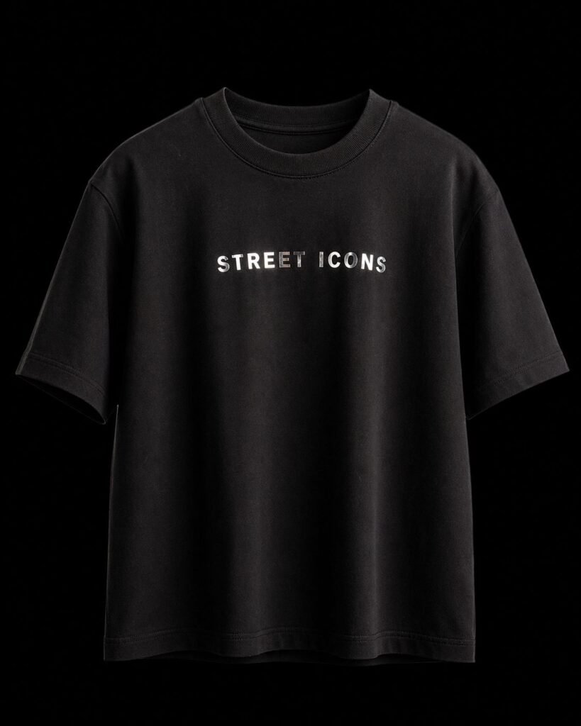 Street Icons Plata Negro