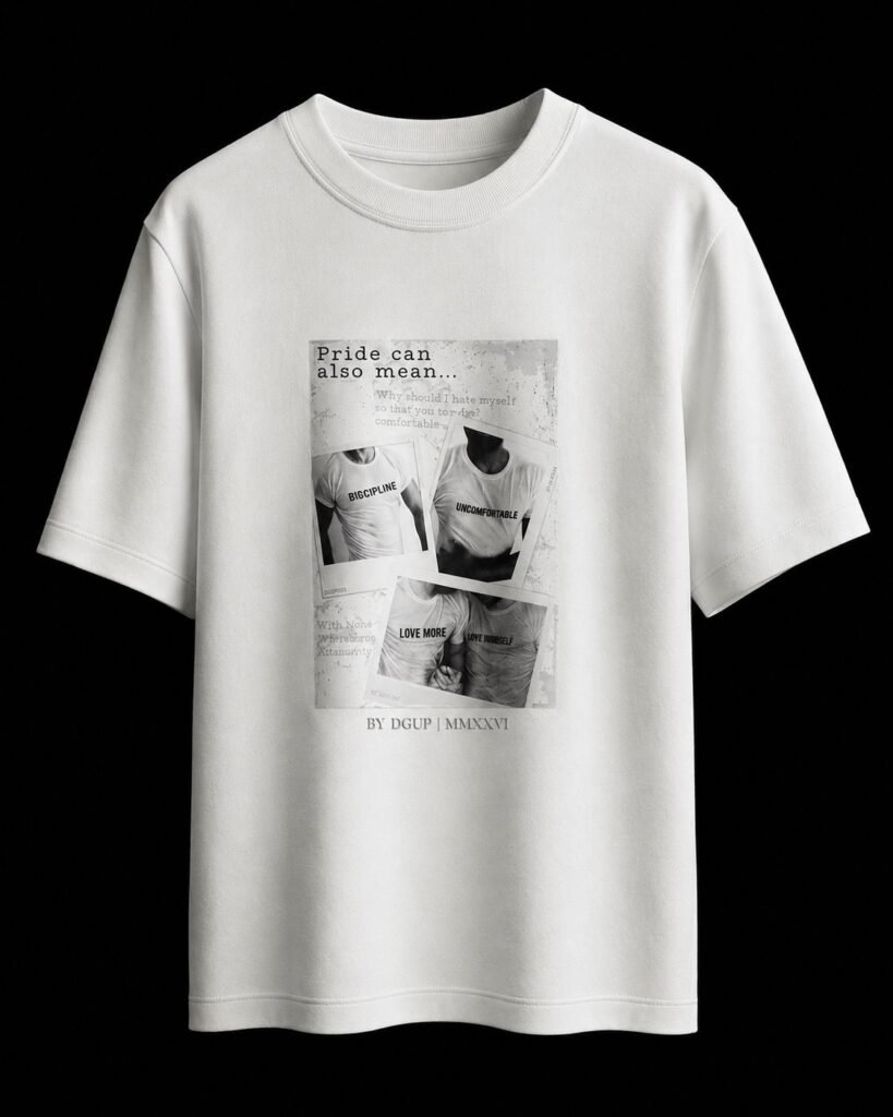 Proud Collage Tee White
